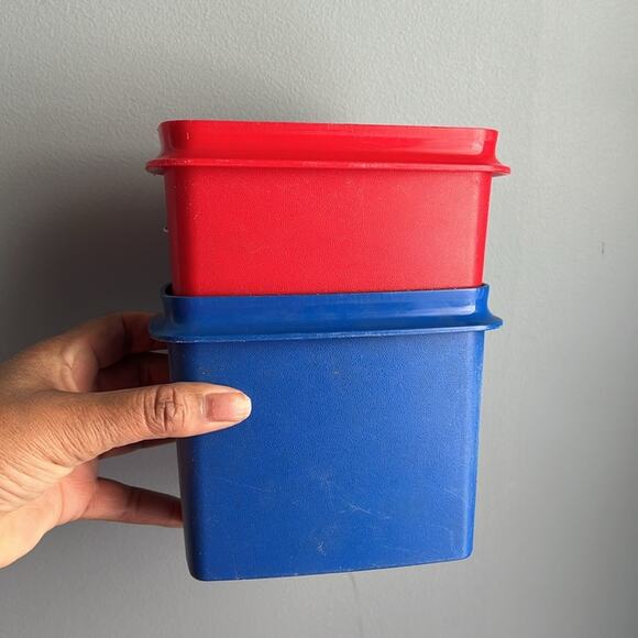 Tupperware | Colorful Vintage Food Storage Mixing Bowls Containers Lot - Picture 5 of 16